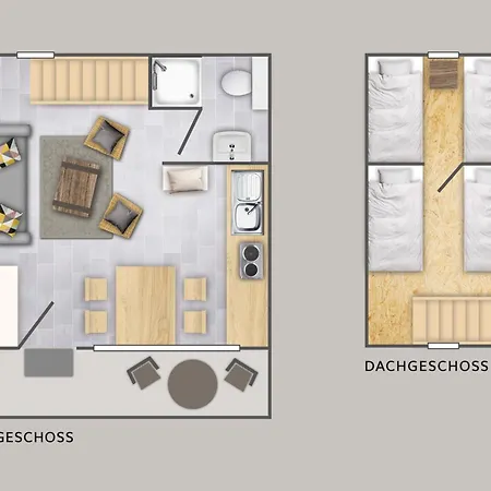 Сasa de vacaciones Urlaub Im Grünen, Finnhütte Versteckt Zwischen Bäumen Und Dünen - Carla Trassenheide